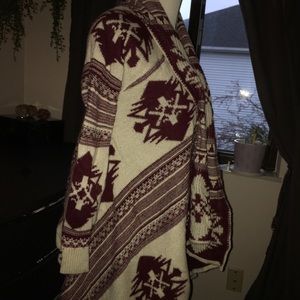 Windsor Tribal Print Cardigan